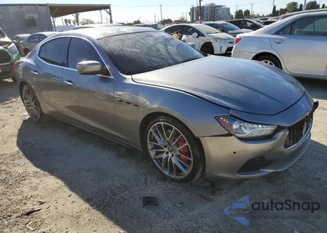 2016 Maserati Ghibli S from USA, damaged, VIN ZAM57RTA6G1172334